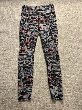 Lululemon Multicolor Print Active Leggings